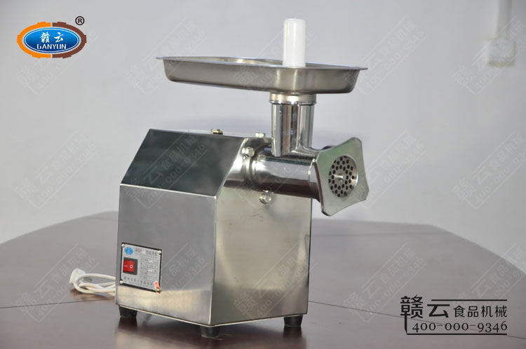 安装绞肉机头整机图