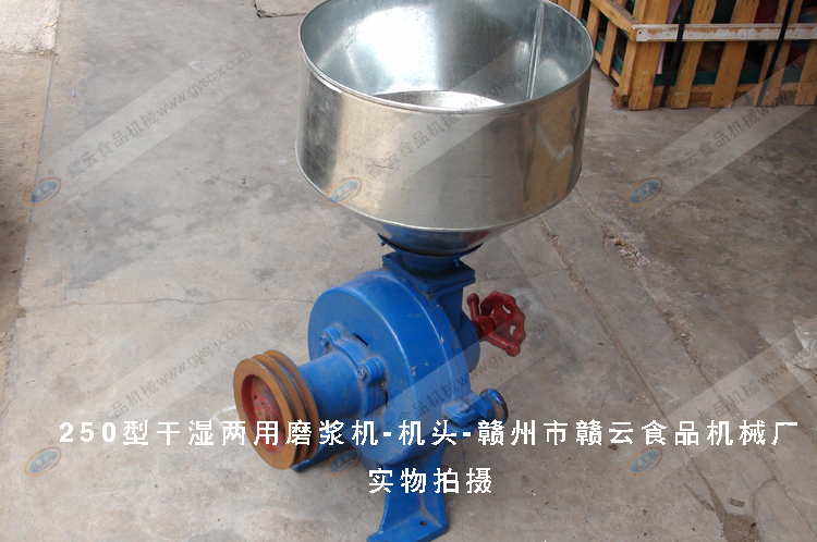 干湿两用磨浆机250型机头图